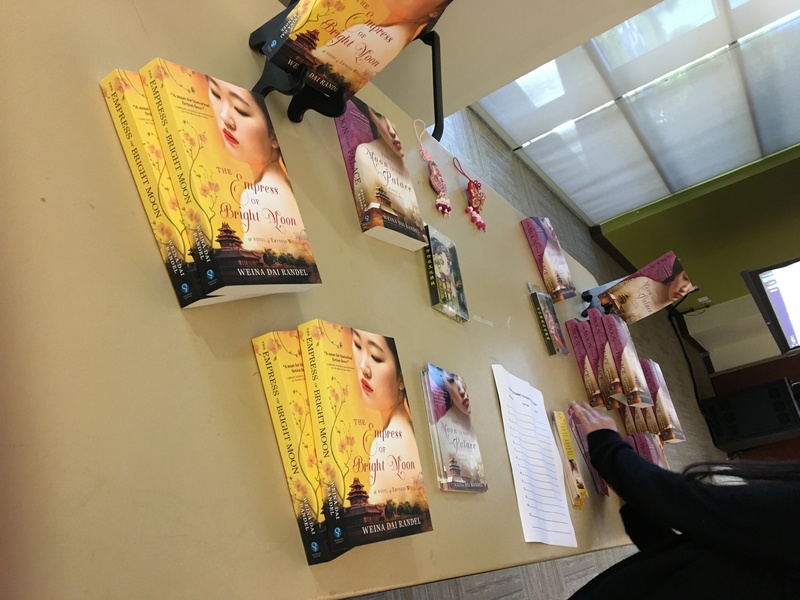 The Empress of Bright Moon Book Display.JPG